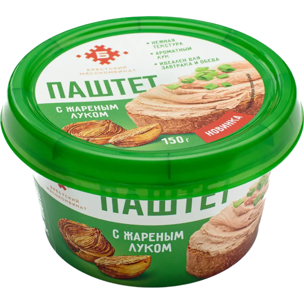 Паштет Бретский Мясокомбинат с жареным луком 150 гр