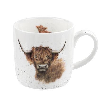 Royal Worcester Кружка Wrendale Designs 310 мл Highland Cow MMMT5629-XT
