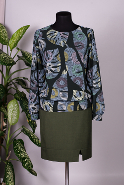 Блузка 3523ВЕ, листок #284Ла093523ВЕ