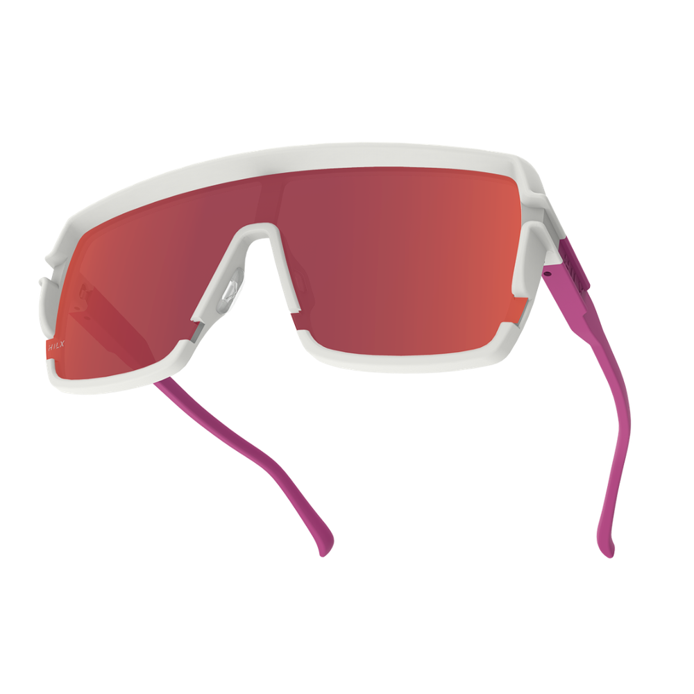 Спортивные очки HILX Youngblood Matt White / Red Lens