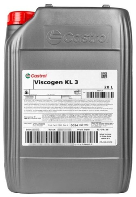 Castrol Viscogen KL 3 синт.цепное (20л)