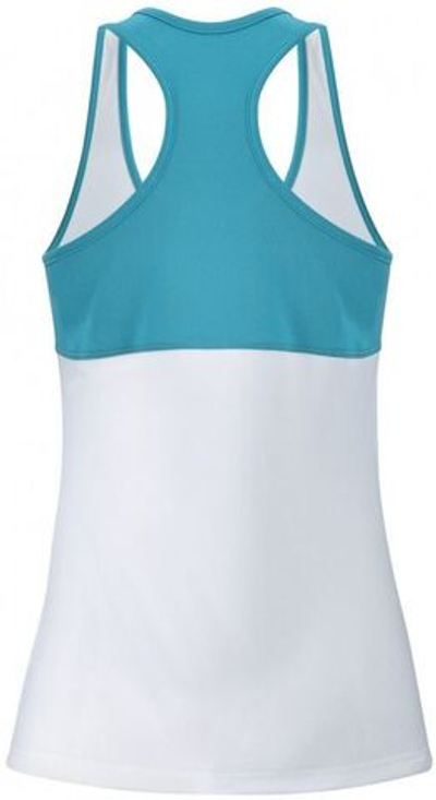 Женский топ теннисный Babolat Play Tank Top Women - white/caneel bay