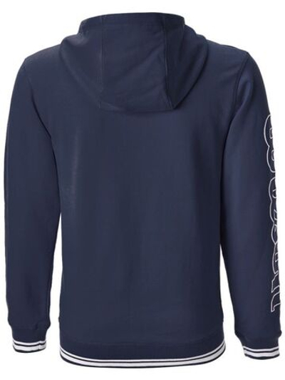 Мужская теннисная кофта Wilson Team II FZ Hoody M - team navy