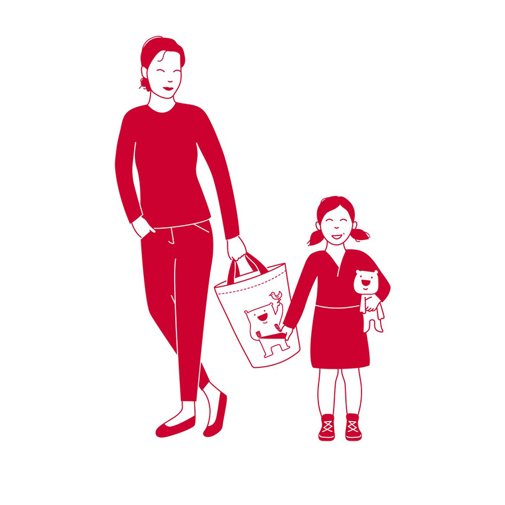 Сумка familybag red