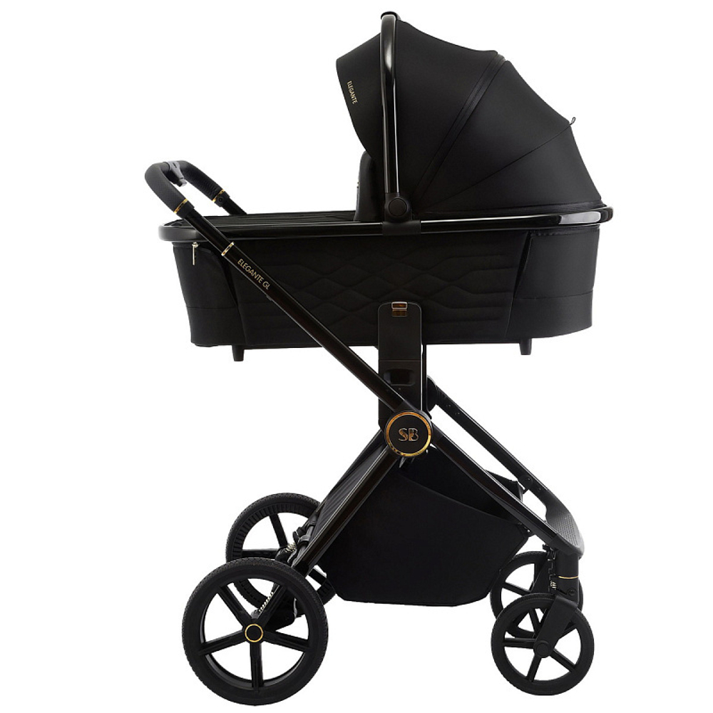 Детская коляска Sweet Baby Elegante 2 в 1 GL Black