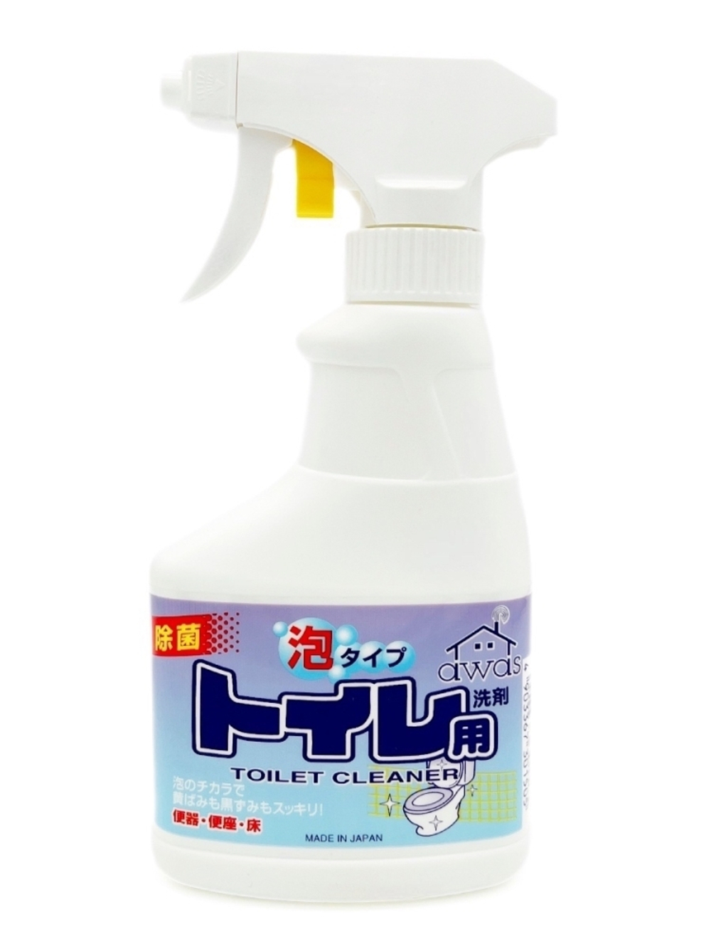 Пеномоющее средство для туалета, спрей, ROCKET SOAP "Toilet Cleaner" 300мл