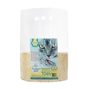 Наполнитель Чистое дело "Оригинальный" для кошачьего туалета, тофу