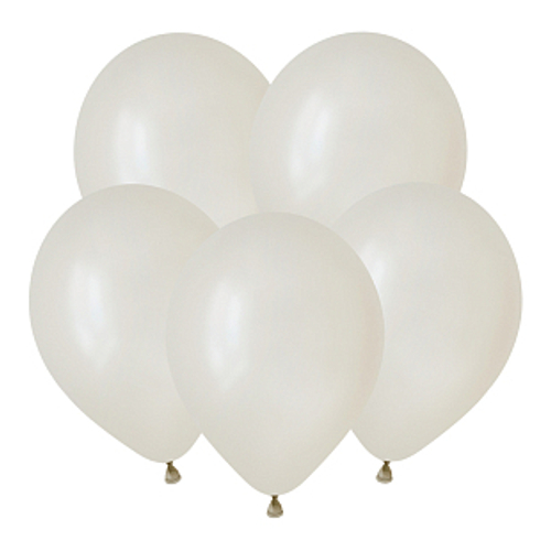 Шар 18" белый песок пастель/ White Sand деко