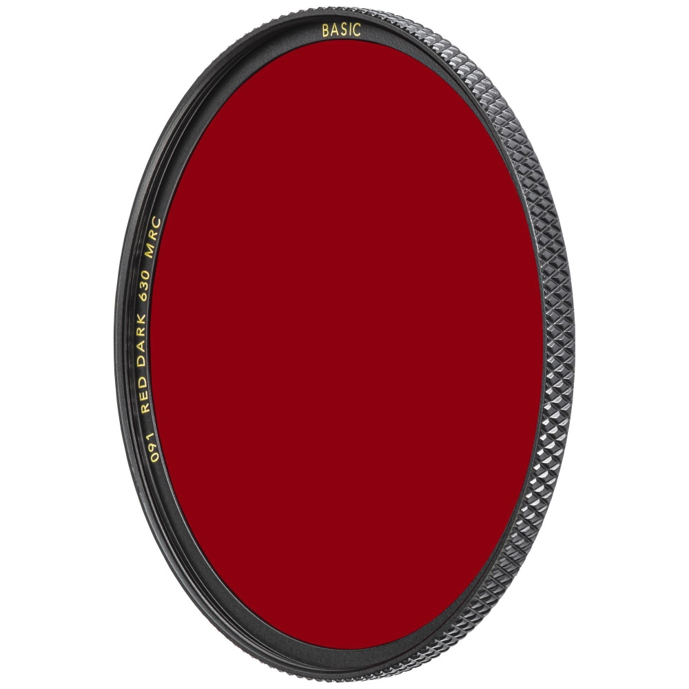B+W BASIC 091 Red dark MRC 630 82mm. Светофильтр для черно-белой съемки