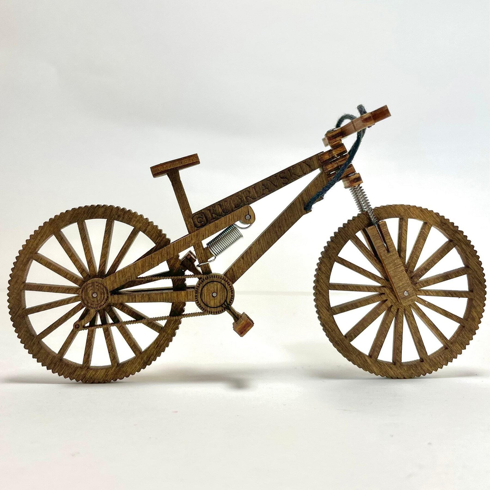 Деревянный конструктор Мини-велосипед МТВ (KUDRIAVSKIY)