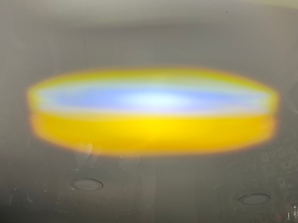 Противотуманная фара с линзой, Череп LED, серебряный (за 1 шт.)