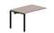 стол Strike 1180х780х750мм (меламиновый аутлет) - приставной элемент
