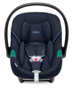 Коляска 3 в 1 Cybex Priam IV Rosegold complete и автокресло Aton S2 i-Size Ocean Blue Cozy Beige