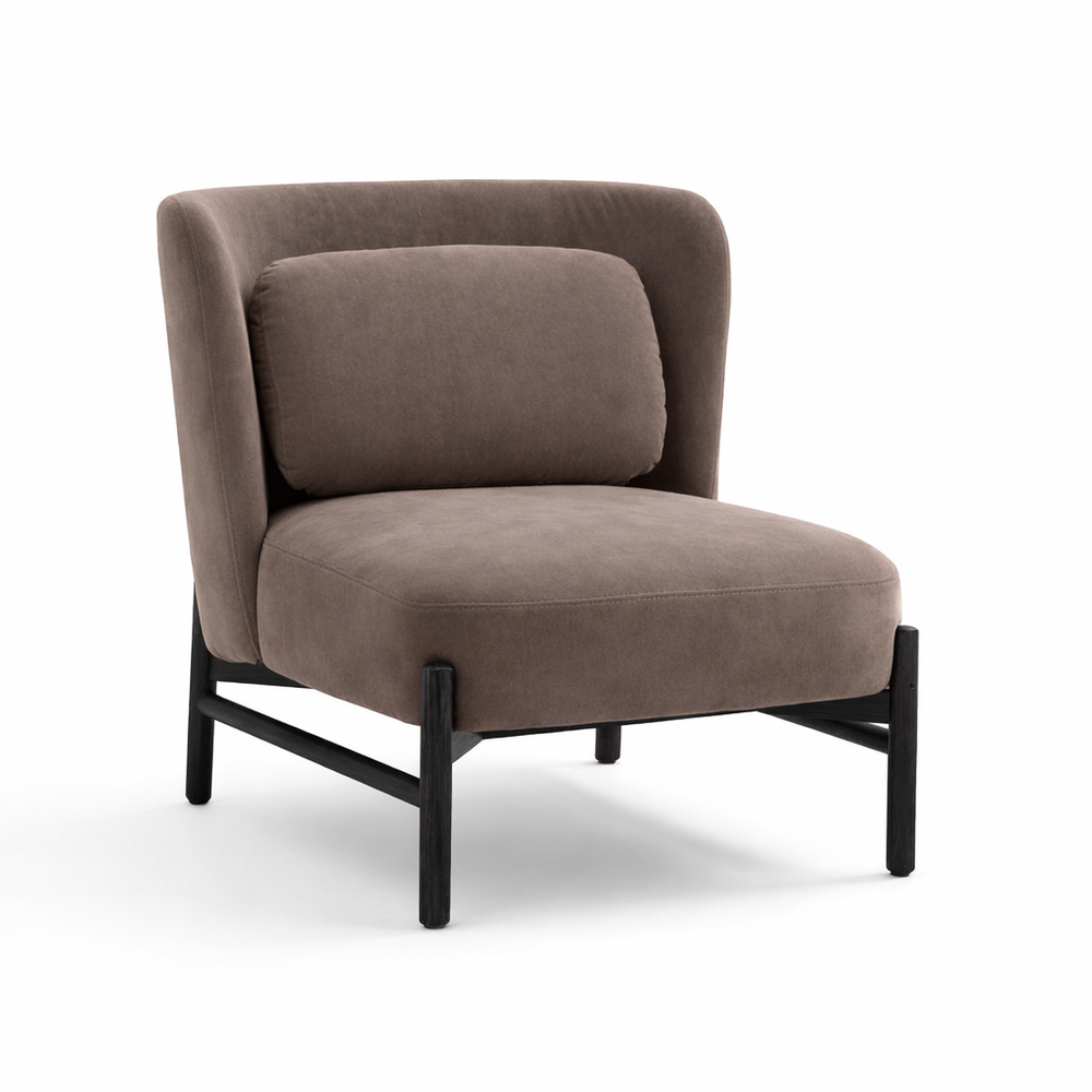 Дизайнерское кресло SIMON нубук