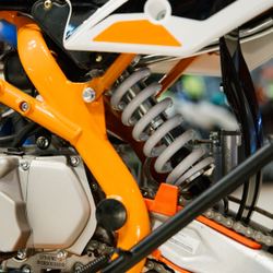 Питбайк KAYO BASIC K125EA 17/14 KRZ 2024 г. (полуавтомат, электростартер)