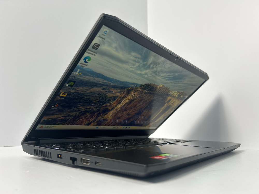 Ноутбук Lenovo IdeaPad Gaming 3 15ACH6 (82K201SFRM) 15.6"/AMD Ryzen 7 5800H/RAM 16 GB/SSD 512 GB/GeForce RTX 3050/1920x1080/IPS/DOS/Подсветка кл-ры: LED/Черный. Состояние: B1
