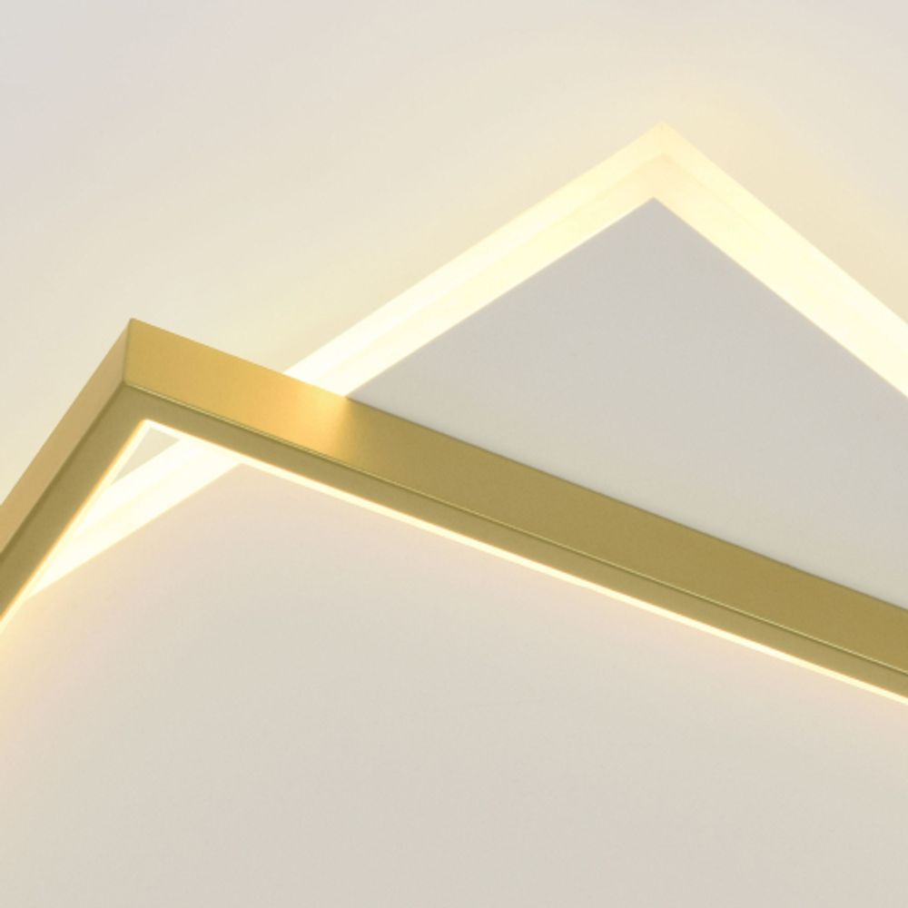 Светильник потолочный светодиодный ЭРА Модерн Lima CLL-1-82 3K-6,5K RC WH+GD с ДУ белый-золото | Светильники SPB-6 с ДУ