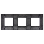 SKANDY Рамка 3-местная SK-F03Sh шампань IEK