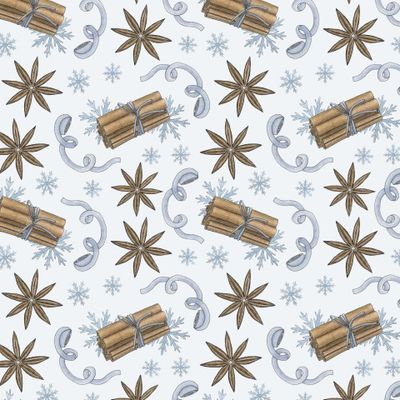 Рождественский узор