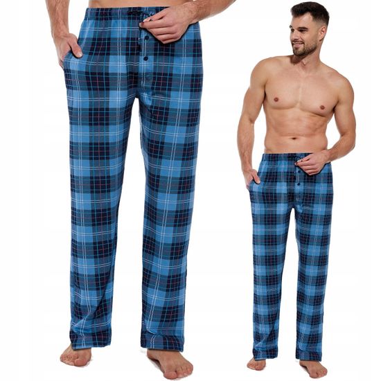 Брюки домашние мужские в клетку Cornette  691/50