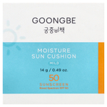Goongbe, увлажняющий солнцезащитный крем, кушон, мягкое, SPF 50, 14 г (0,49 унции)