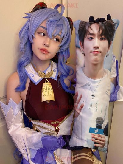 Мини дакимакура Хан Джисон из Стрей Кидс | Stray Kids арт. M1024, 60х20 см