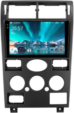 Магнитола для Ford Mondeo 3 2000-2006 (кондиционер) - Teyes CC4 монитор 9.2" 2K QLED на Android 14, Snapdragon 680, DSP, CarPlay, 4G SIM-слот