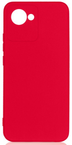 Силиконовый чехол для Realme C30/Narzo 50i Prime red DF