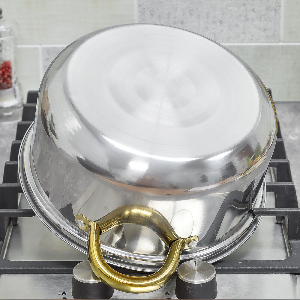 Кастрюля 3,6л из нержавеющей стали