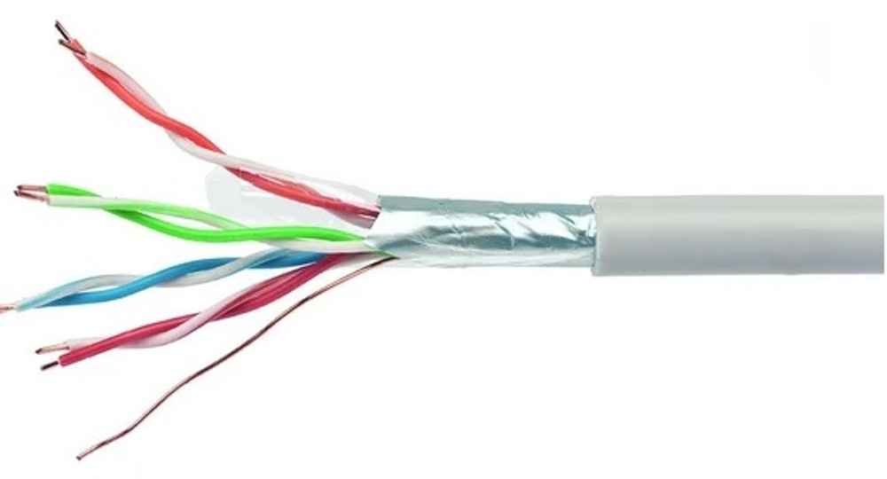 Кабель витая пара F/UTP 5e кат. 4 пары Cablexpert FPC-5051E-4-CU