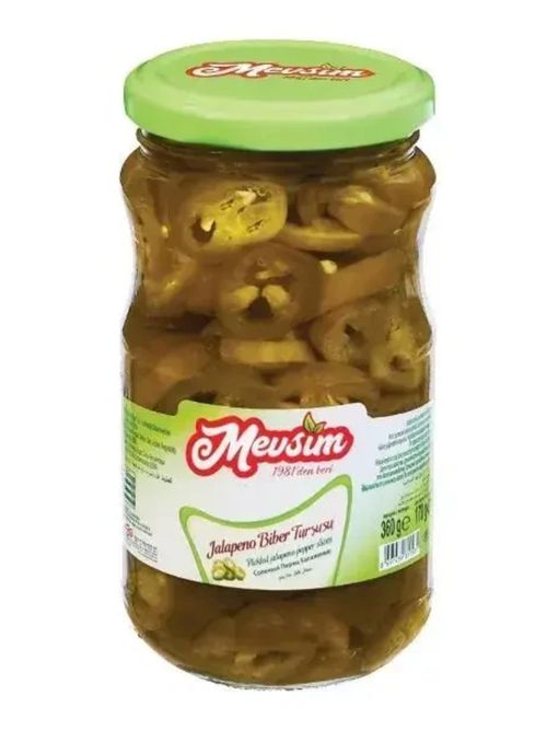 Перец халапеньо Mevsim Jalapeno Biber Tursusu 360 г