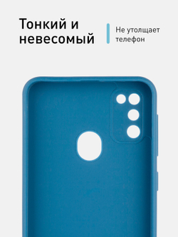 Чехол ROSCO для Samsung Galaxy M30s (арт.SS-M30S-COLOURFUL-BLUE)
