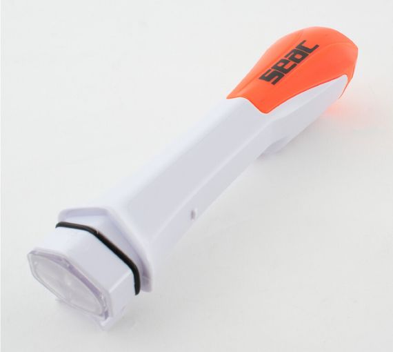 Маска полнолицевая Seac Fun белый/оранжевый