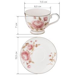 ЧАЙНЫЙ НАБОР LEFARD "АСТРА" НА 2 ПЕР. 4 ПР. 250 МЛ (КОР=16НАБ.)