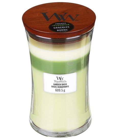 Садовый оазис, ароматическая свеча, WoodWick