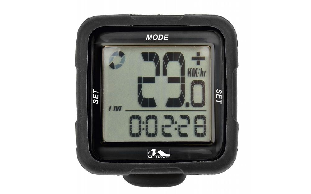 Велокомпьютер X-IV SILICON черныйM-WAVE