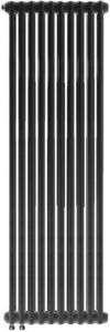 Радиаторы Rifar Tubog 3180 трубчатые с подключением нижним (Антрацит)