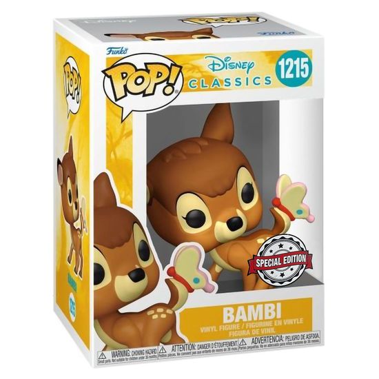 Фигурка Funko POP! Disney Classics Bambi SDCC22 (Exc) (1215) 65244 / Фигурка по мотивам мультфильма "Бэмби", Бэмби
