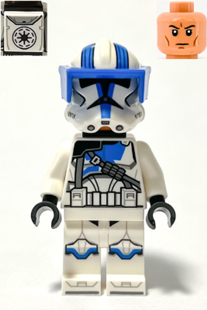 Минифигурка LEGO sw1247 Тяжёлый солдат-клон 501-ого Легиона
