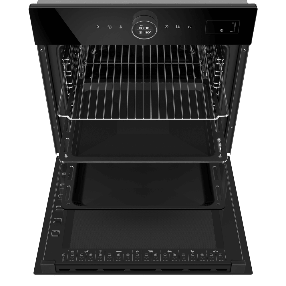 Встраиваемый электрический духовой шкаф Maunfeld EOEH7617STB