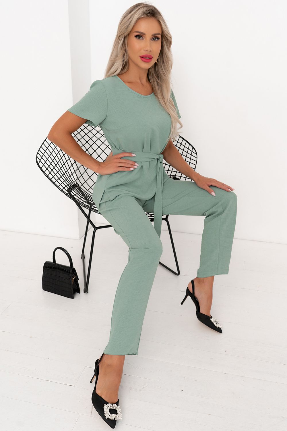 Костюм брючный (полынь) К11-81/3 Nikol