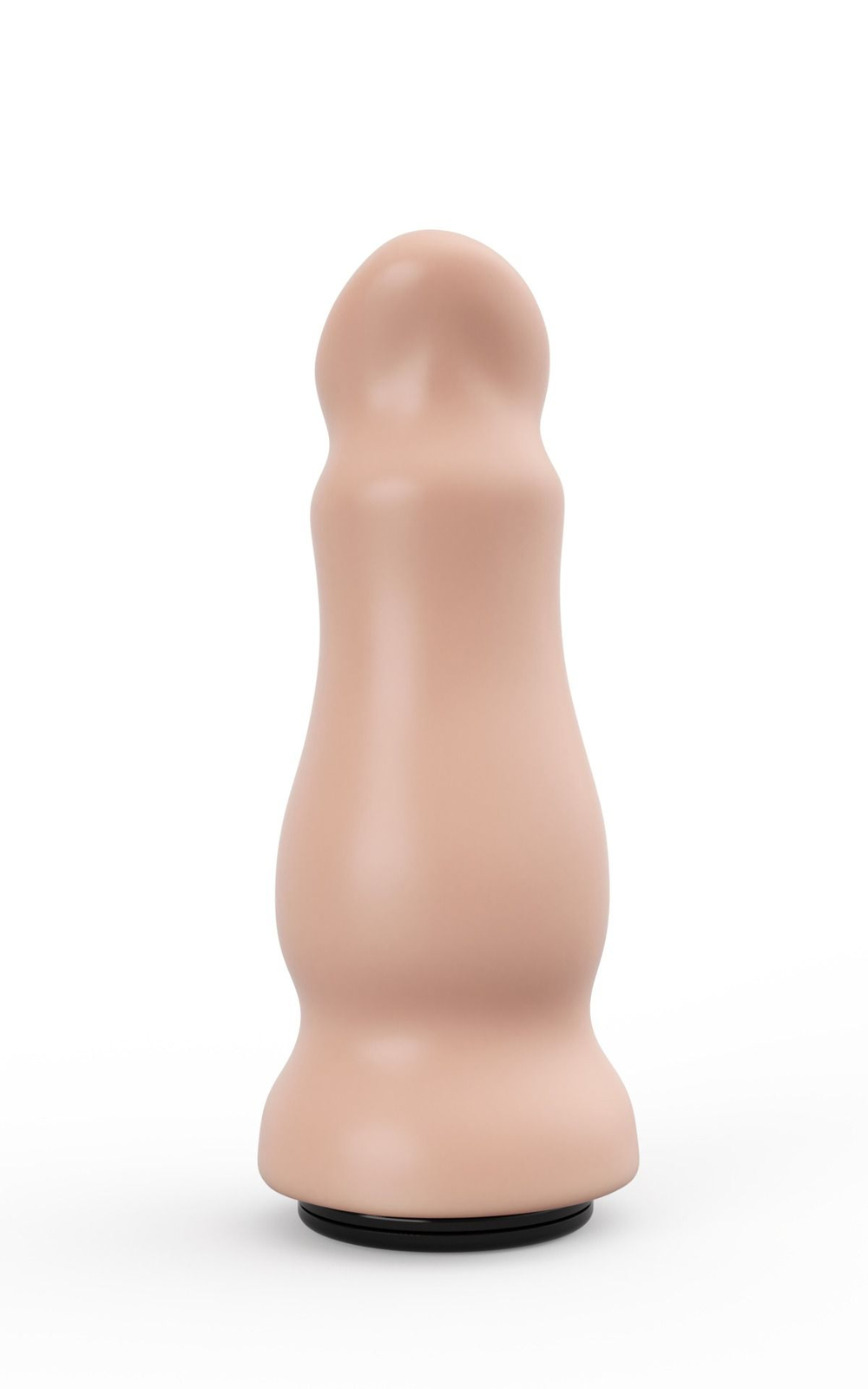 Анальный фаллоимитатор с приплюснутой головкой - 13 см.