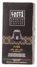 Кофе в капсулах Nespresso Caffe Testa Dark 10 капсул, 5 шт