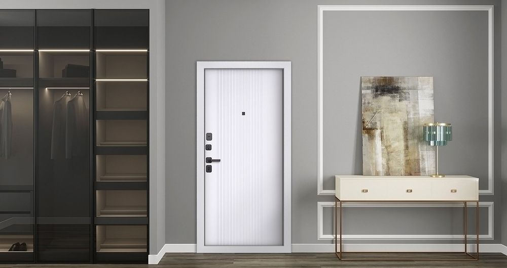 Стальная дверь «Урбан». Заказная модель.