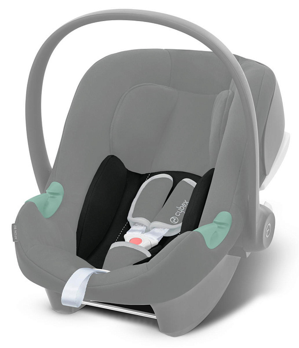 Коляска Cybex Talos S Lux TPE complete Aton B2 Volcano Black 3 в 1 Seashell Beige с дождевиками