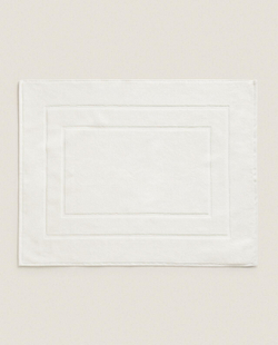 Zara Home - Нескользящий коврик для ванной из хлопка, бежевый, 55x80 см