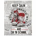 Дневник 1-11 класс 40 л., твердый, BRAUBERG, глянцевая ламинация, "Кеды", 106375