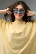 Женская футболка оверсайз Happyfox