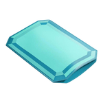 TIFFANY & CO. Twill Leather Storage Bag Laptop Bag Large Unisex Blue