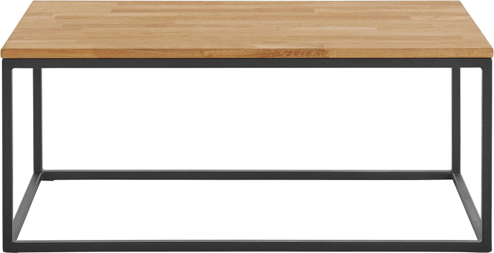 Стол журнальный дуб/металл